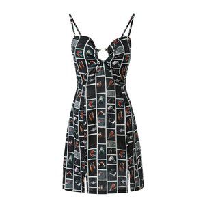 Fashion Brand Company Cute Fish Septum Mini Dress, M